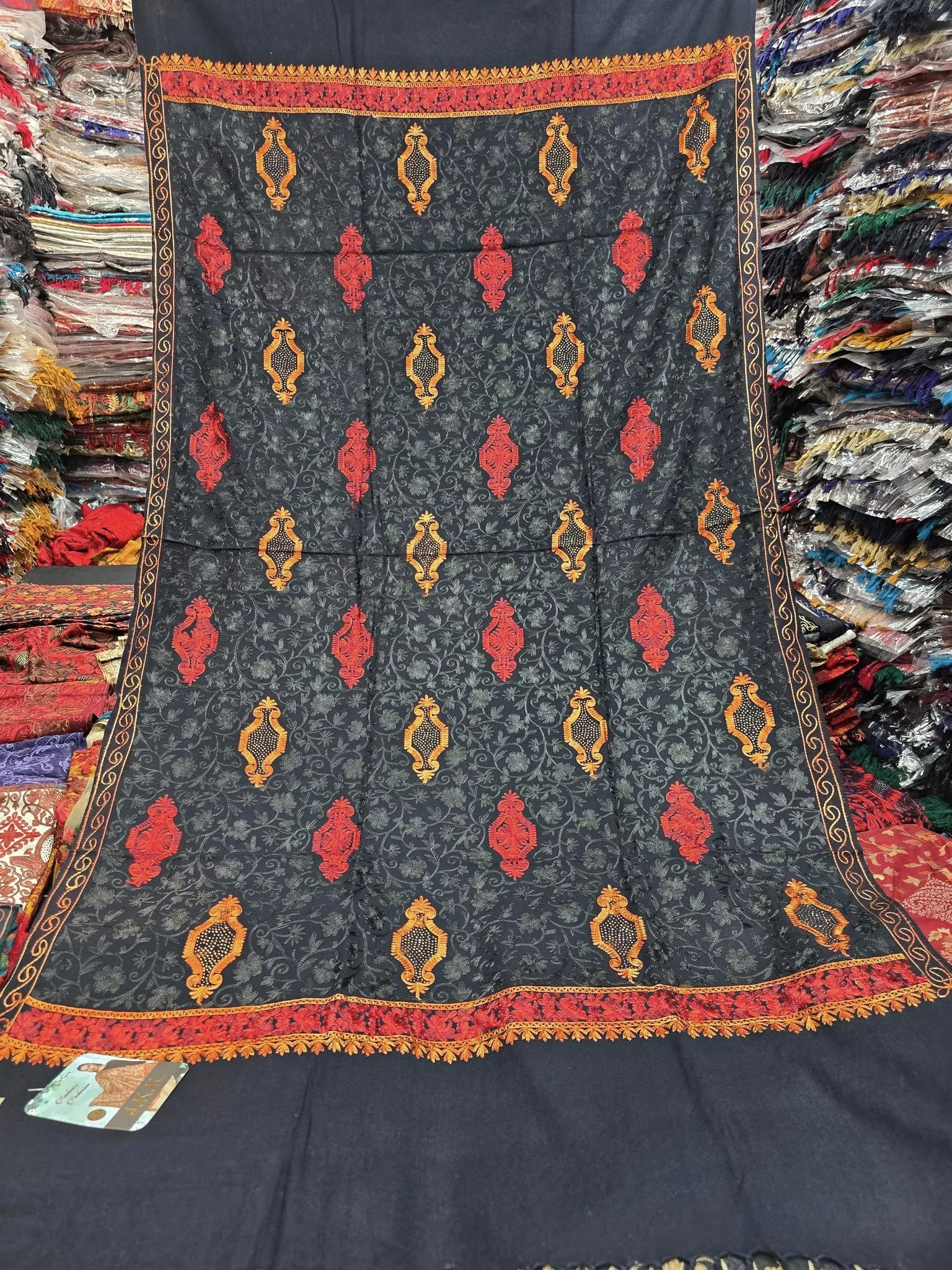 Aleen 2 Indian Kashmiri Shawl Jkk - Code Aleen - Image 1