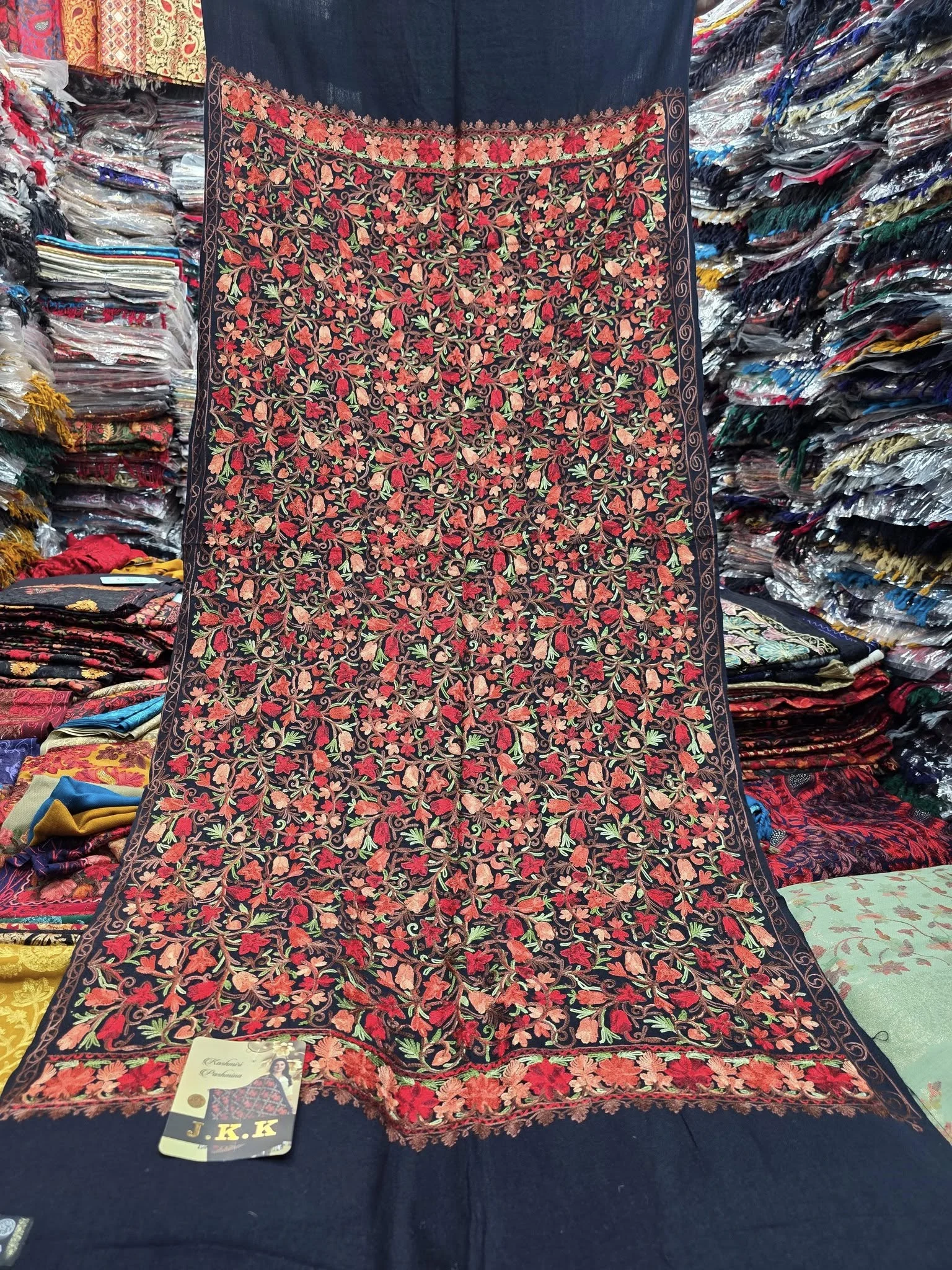 Asim - 2 Indian Kashmiri Shawl Jkk - Code Asim - Image 1