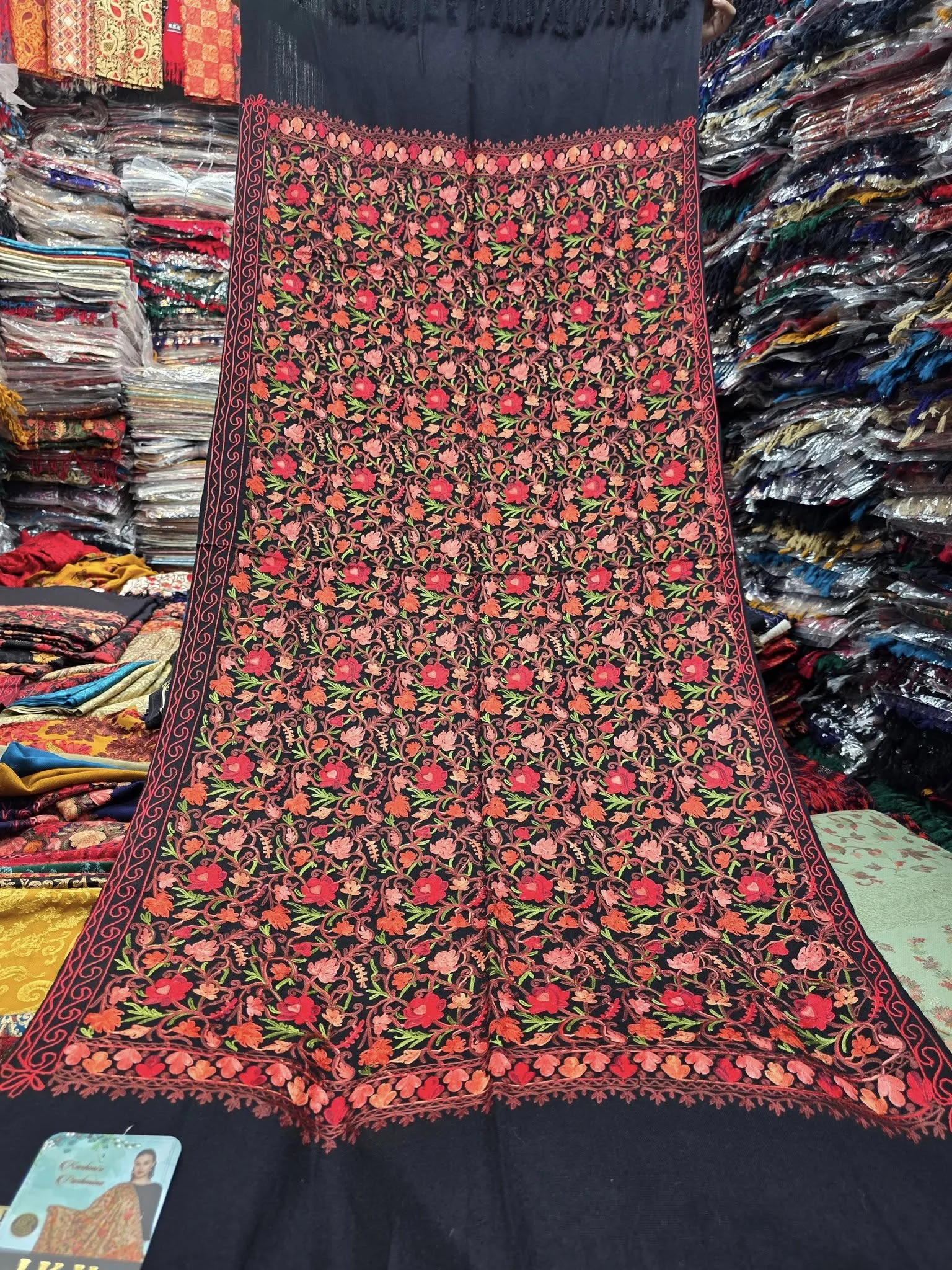 Diya 2 Indian Kashmiri Shawl Jkk - Code Diya - Image 1