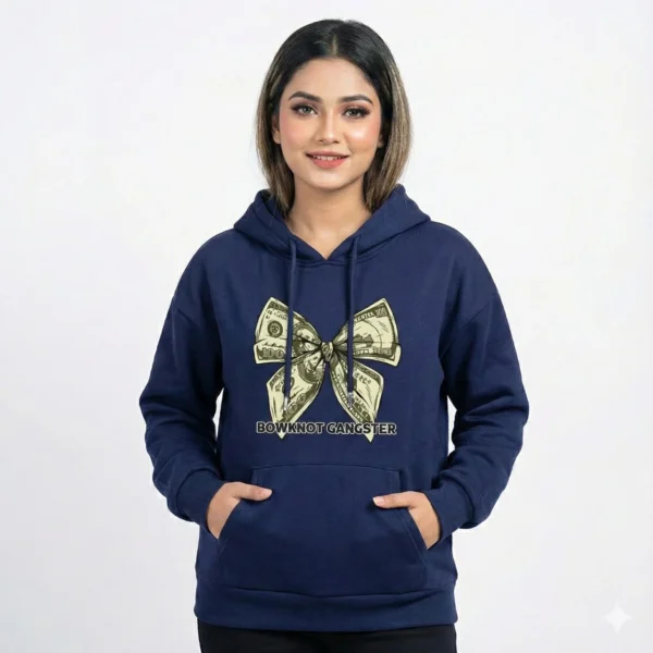 Hd25 Navy Blue Color Hoodie