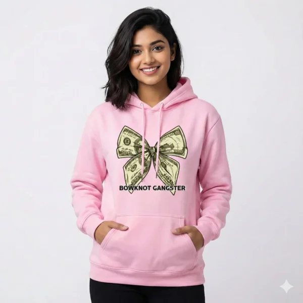 Hd27 Pink Color Hoodie