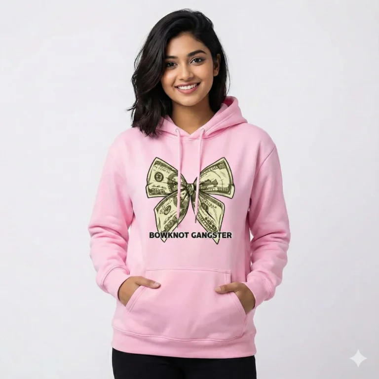 HD27 Pink Color Hoodie
