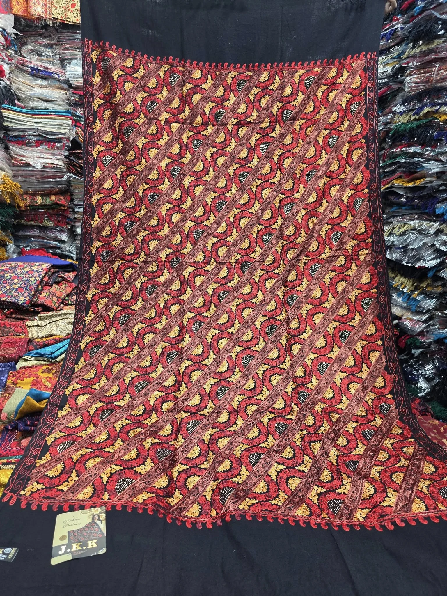 Rubab 2 Indian Kashmiri Shawl Jkk - Code Rubab - Image 1